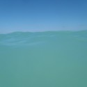 Soft waves rolling in to shore.