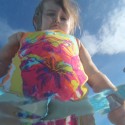 Taken under the water looking up.