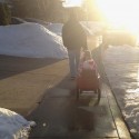 Recent healthy family walk after dinner with my husband and two girls.